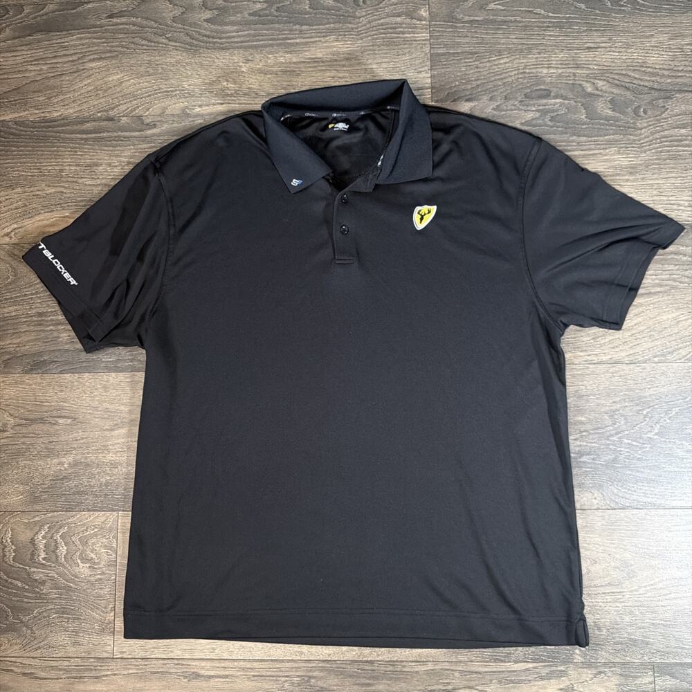 ScentBlocker Black Hunting Polo Shirt Scent Control Performance Outdoor Mens XXL